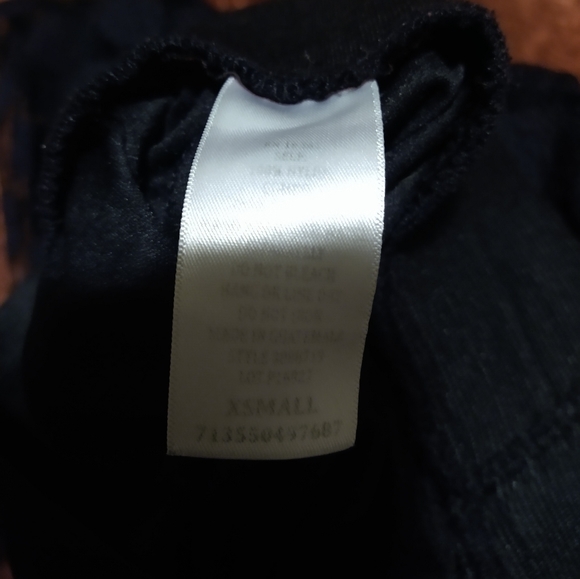 Flowy black dotted short skirt XS - Picture 5 of 5